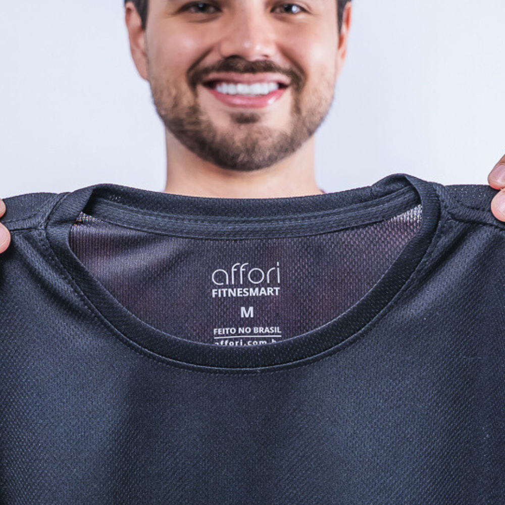 Kit 5 Camisetas Tecnológicas FitneSmart - Anti-Suor