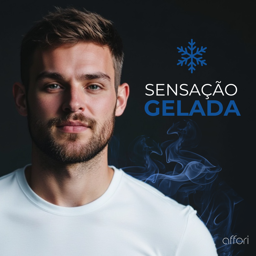 Camiseta Tecnológica Affori One - Toque Gelado & Anti Odor