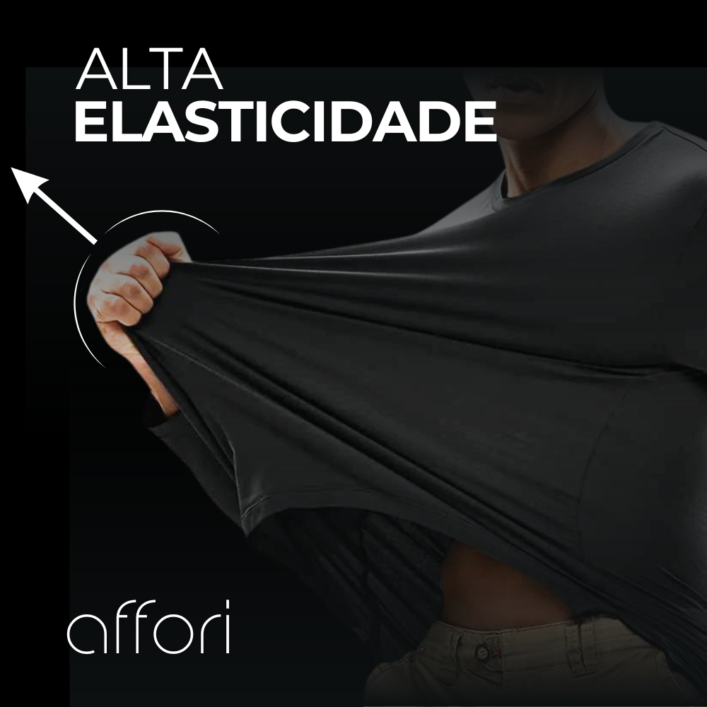 Camiseta Tecnológica Affori One - Toque Gelado & Anti Odor