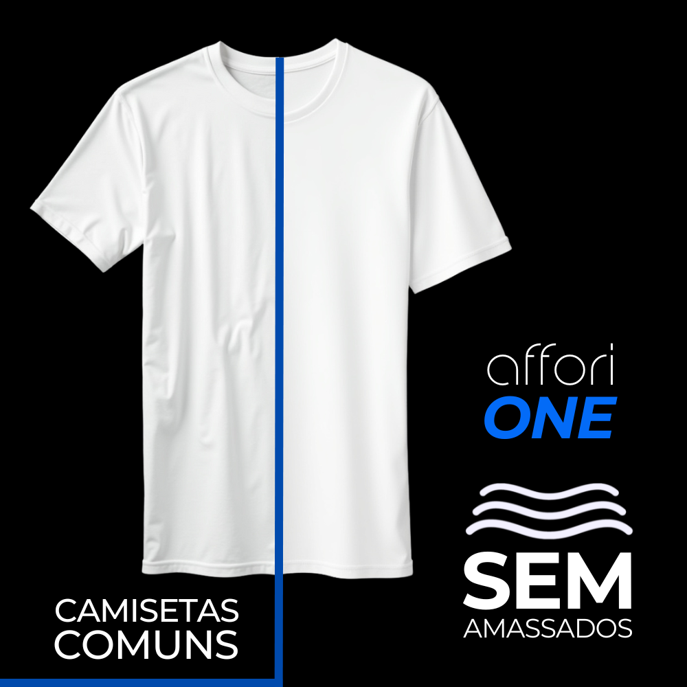 Camiseta Tecnológica Affori One - Toque Gelado & Anti Odor