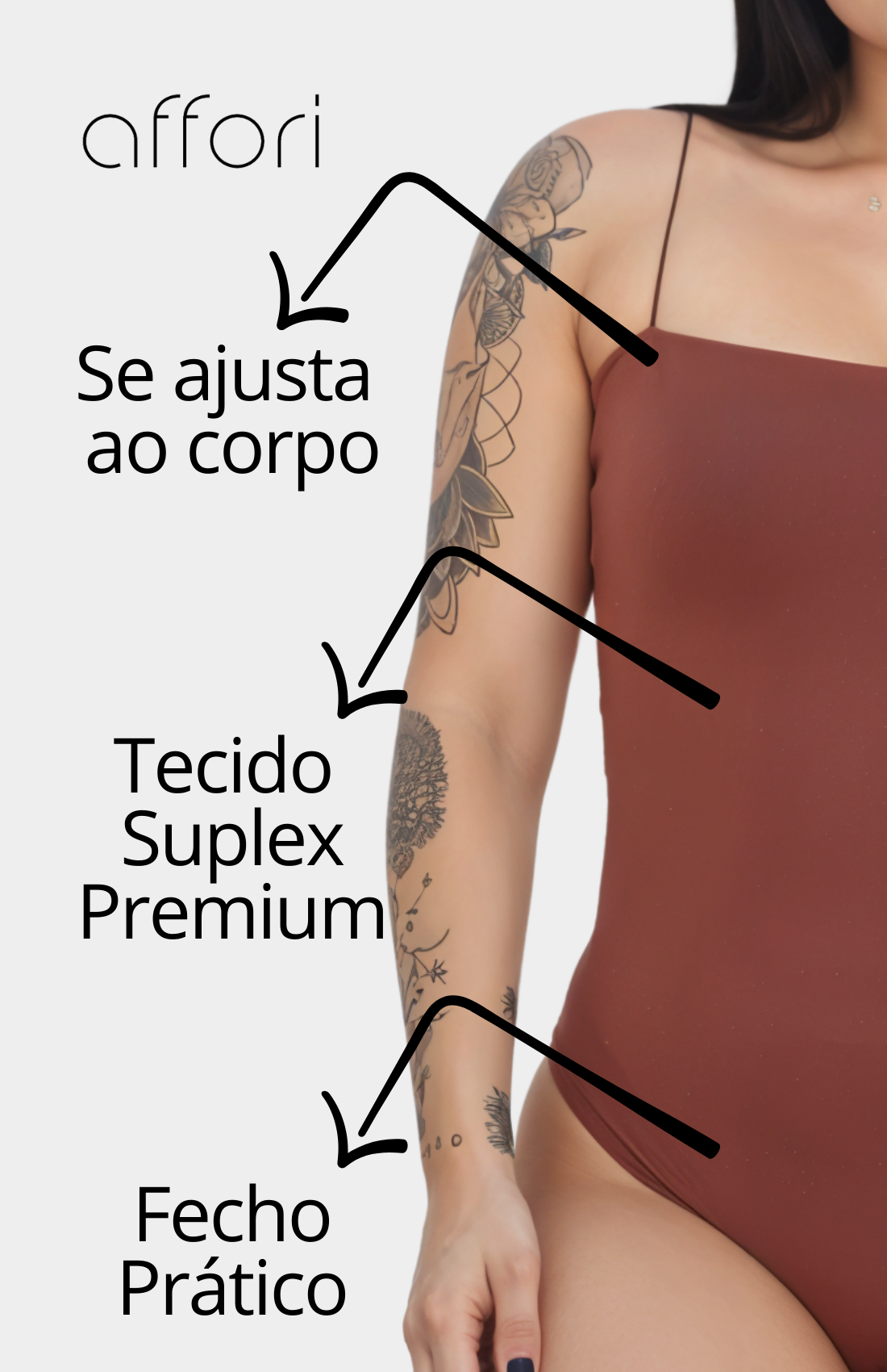 Kit 3 Bodys Regata Alcinha - Line