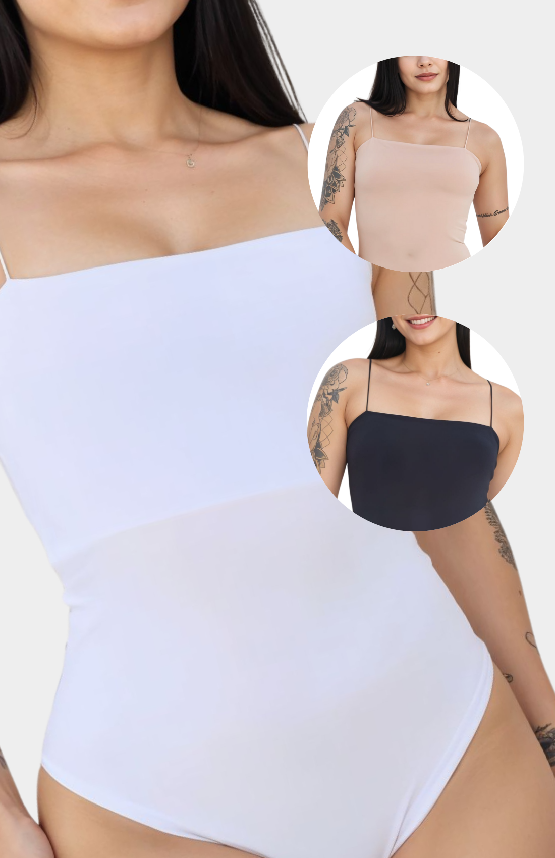 Kit 3 Bodys Regata Alcinha - Line